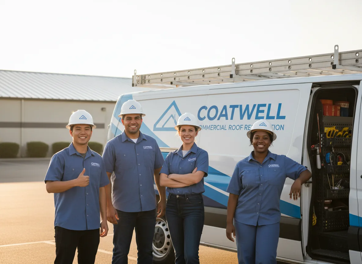 Commercial roof coating company in Ireton, IA
